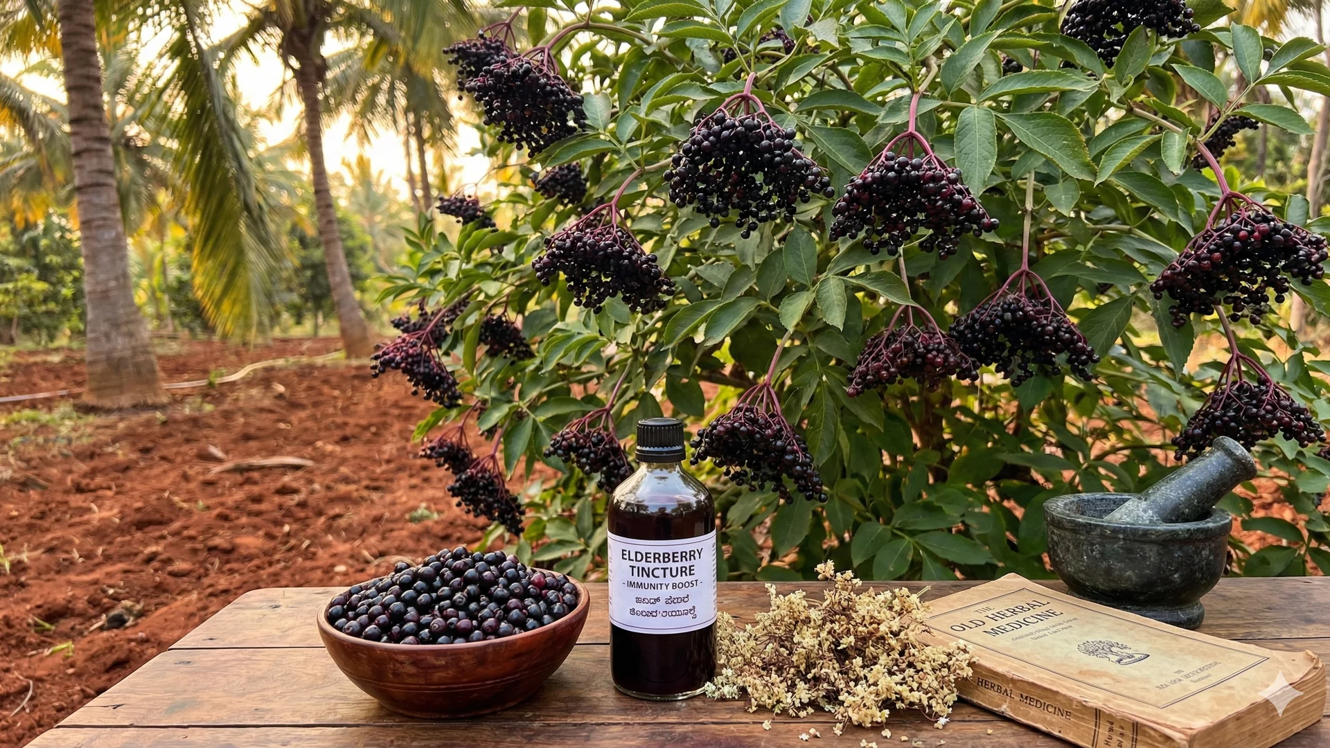 Elderberry: The Medicinal Powerhouse for Bangalore's Farm Oases