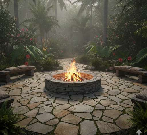 Artist's impression of the planned Embers fire-pit