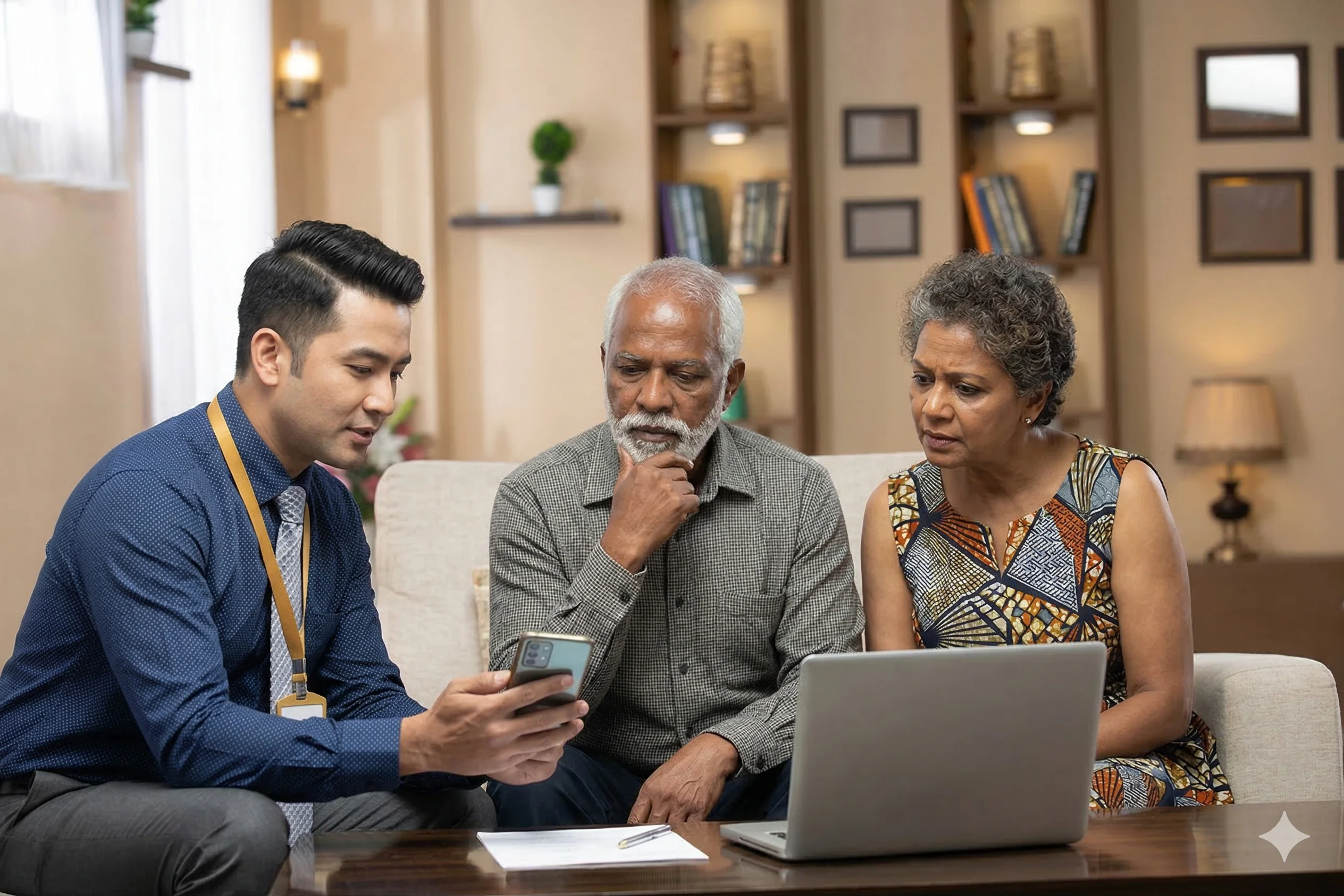 Professional partners collaborating at One Acre Farms